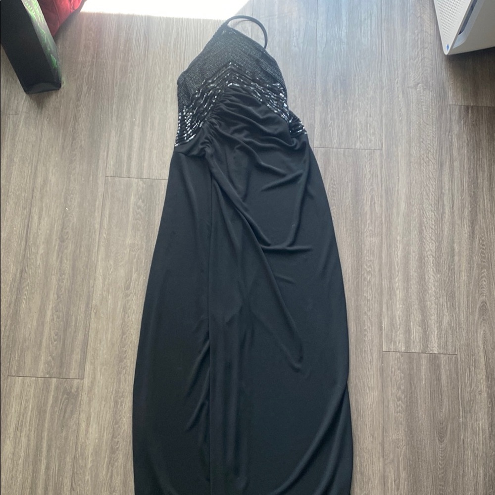 Elegant Black Evening Dress